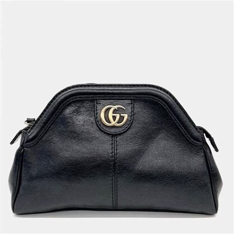 Gucci Black Leather Re(Belle) Small Shoulder Bag